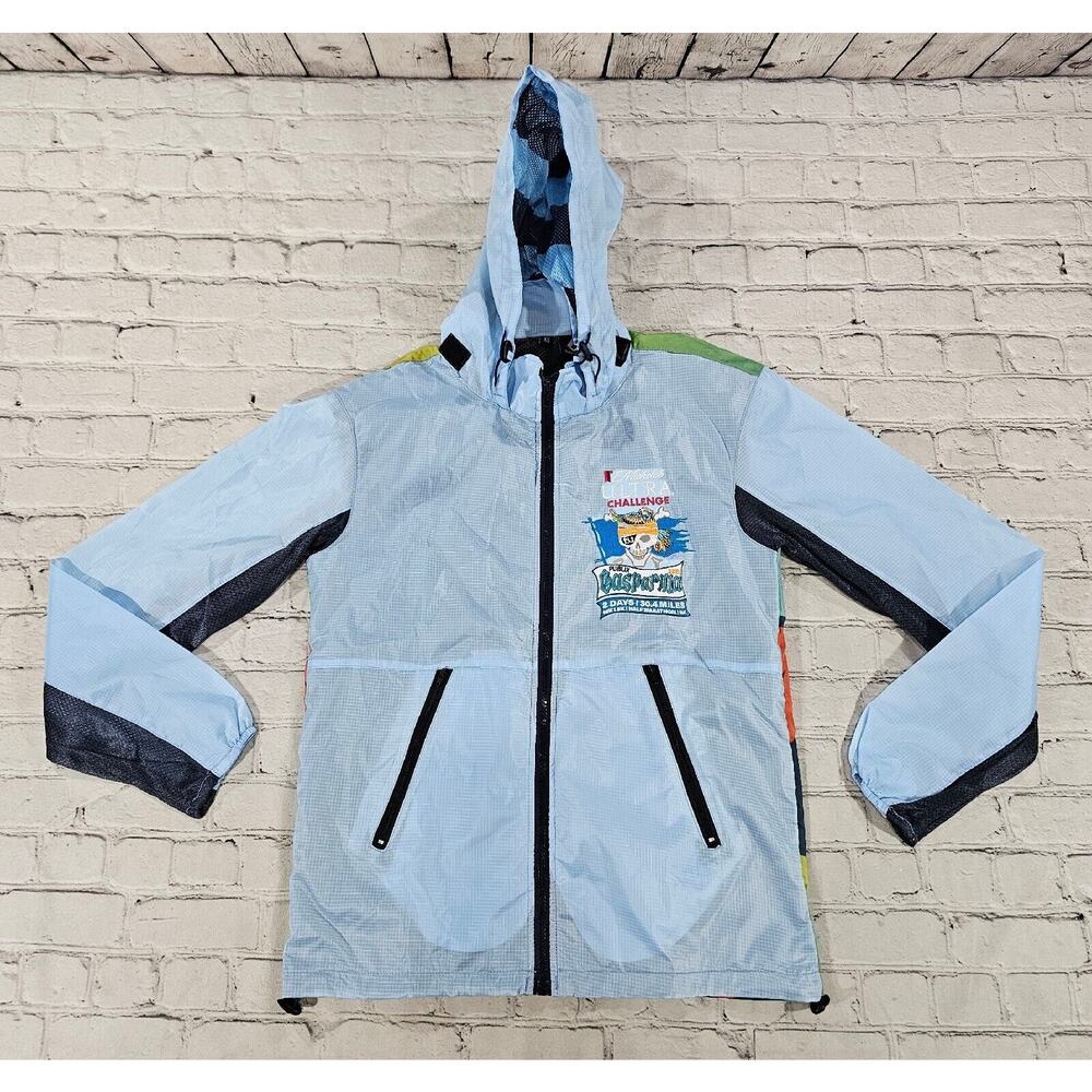 2021 GASPARILLA MARATHON RACE Leslie Jordan Windbreaker Pirate Michelob ADULT XS